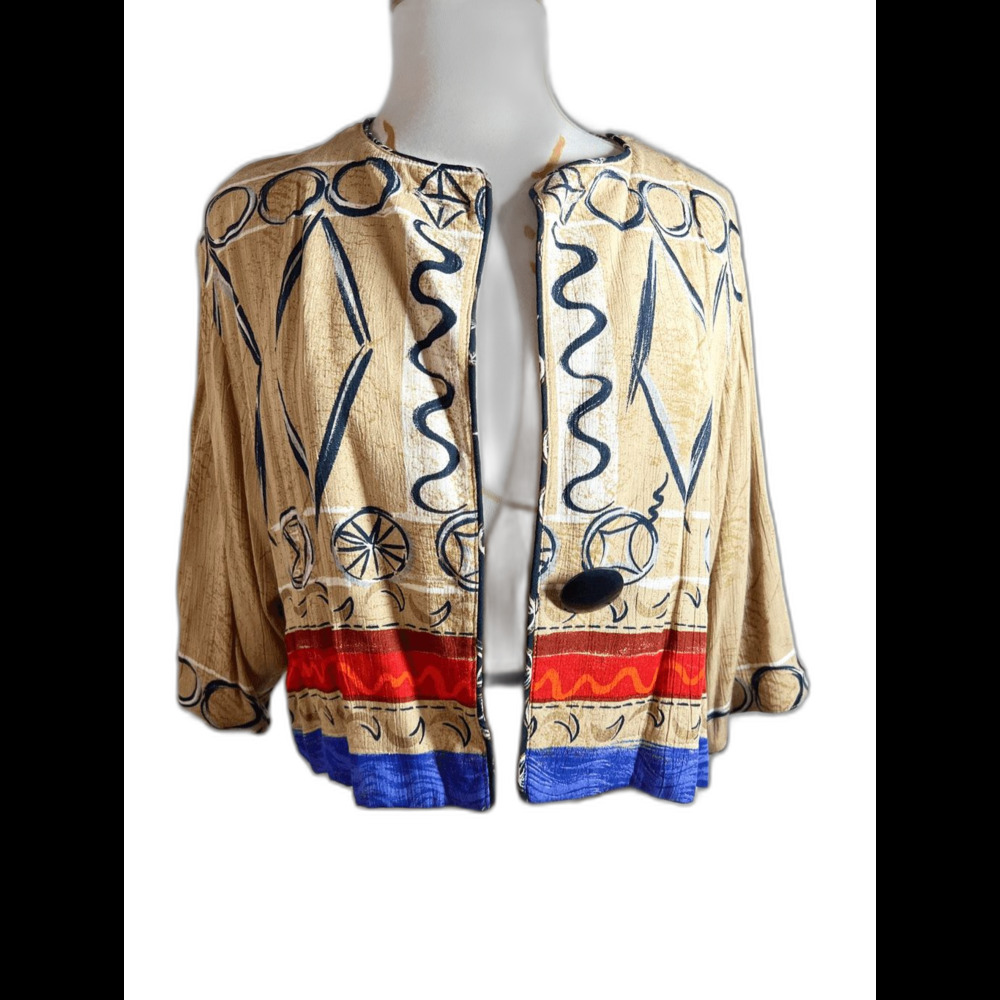 Platinum Blazer Petite S 90's VTG Parisian Romantic Aesthetic Soft Feminine